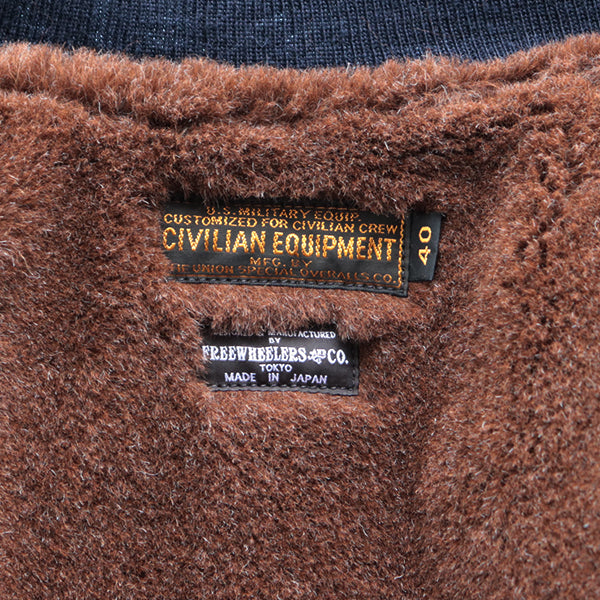 CIVILIAN DECK JACKET / COTTON DUCK DRY FINISH / DARK NAVY