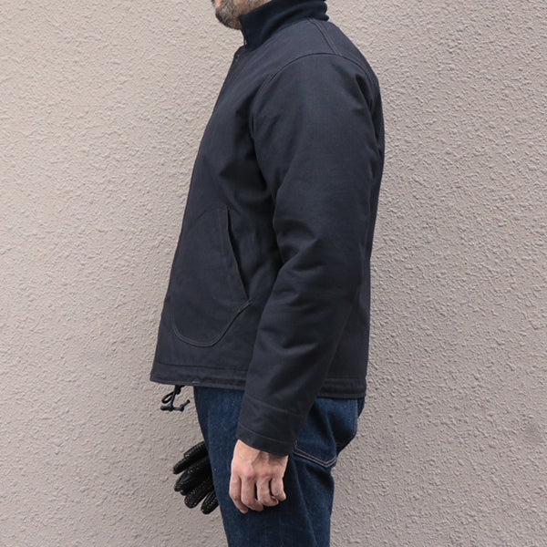 CIVILIAN DECK JACKET / COTTON DUCK DRY FINISH / DARK NAVY