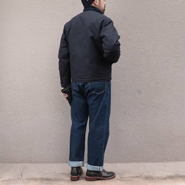 CIVILIAN DECK JACKET / COTTON DUCK DRY FINISH / DARK NAVY