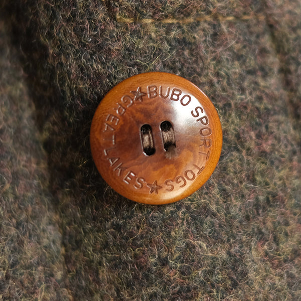 WOODLAND HUNTING COAT / ORIGINAL SHETLAND MELTON / YARN-DYED GRAINED BROWN