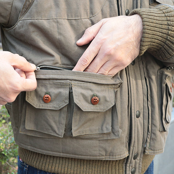 SKYKOMISH / 3-IN-1 INSULATION JACKET / NEPPED WEATHER CLOTH / OLIVE DRAB