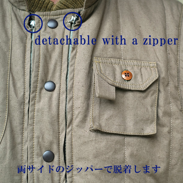 SKYKOMISH / 3-IN-1 INSULATION JACKET / NEPPED WEATHER CLOTH / OLIVE DRAB