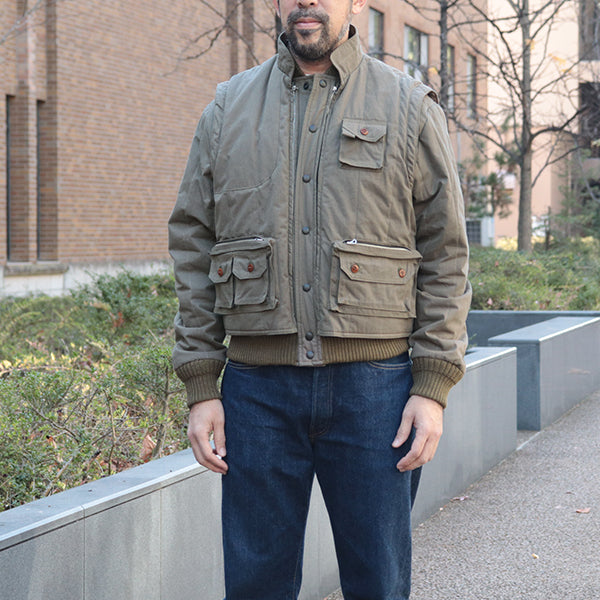 SKYKOMISH / 3-IN-1 INSULATION JACKET / NEPPED WEATHER CLOTH / OLIVE DRAB