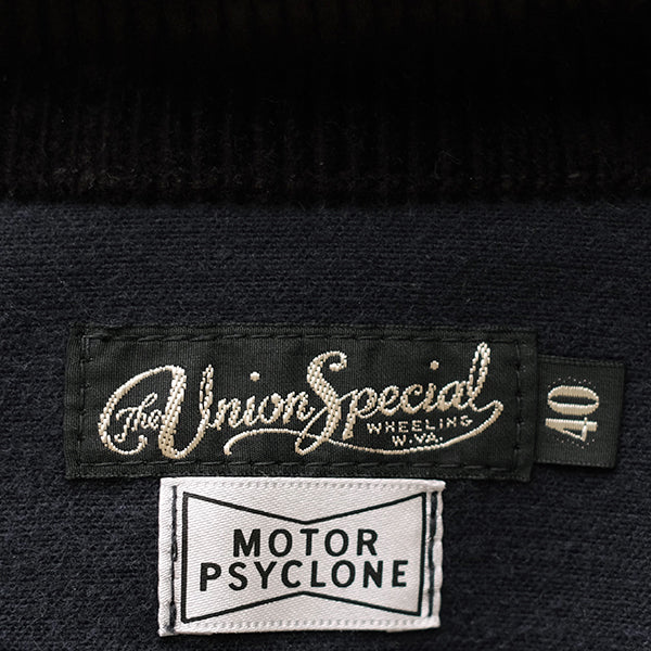 GARAGE WORKER JACKET / RISING FROM HELL / YARN-DYED 11oz CANVAS / YARN-DYED RUDE BLACK