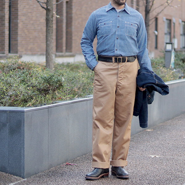 M-1950 TROUSERS COTTON KHAKI / MILITARY WEST POINT