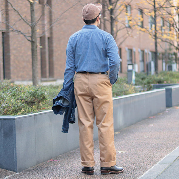 M-1950 TROUSERS COTTON KHAKI / MILITARY WEST POINT