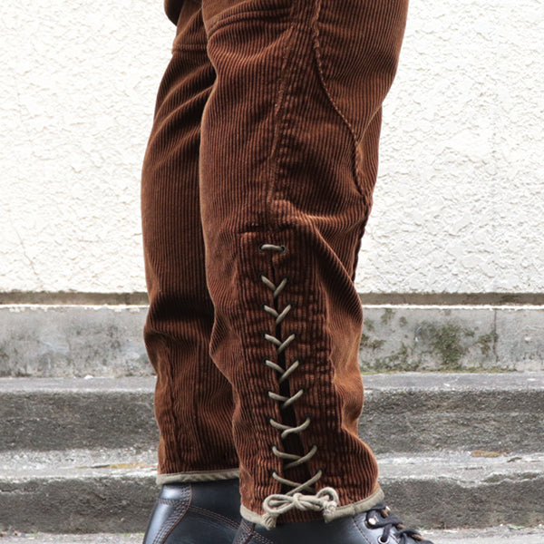 MILWAUKEE RIDING BREECHES / ORIGINAL HEAVY CORDUROY / DARK MOCHA BROWN