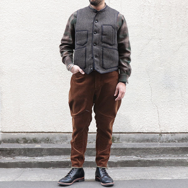 MILWAUKEE RIDING BREECHES / ORIGINAL HEAVY CORDUROY / DARK MOCHA BROWN