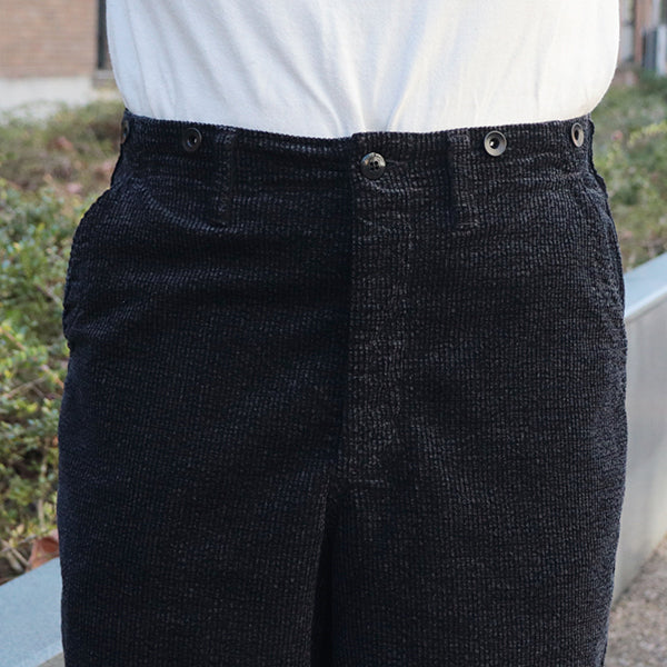 YELLOWSTONE HUNTING TROUSERS / VINTAGE STYLE PRINTED CORDUROY