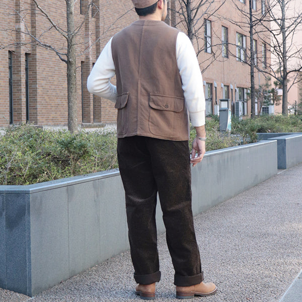 YELLOWSTONE HUNTING TROUSERS  / VINTAGE-STYLE PRINTED CORDUROY