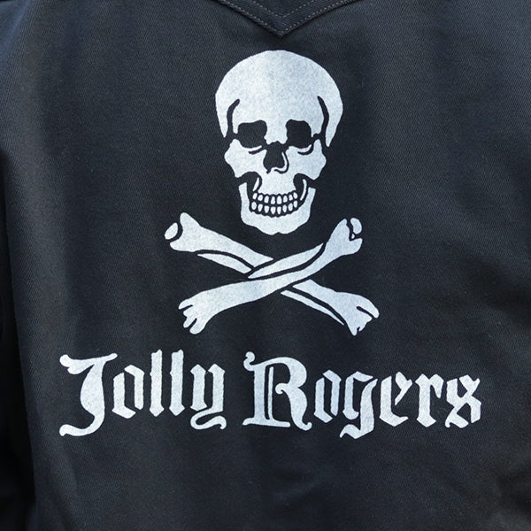 JOLLY ROGERS CV17 / U.S. NAVY UTILITY SHIRT CUSTOM MODEL / DARK NAVY