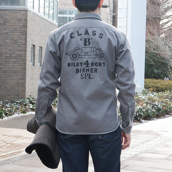 GEMSA WORK SHIRT / 1947 Birner RILEY 4 PORT SPECIAL / ORIGINAL