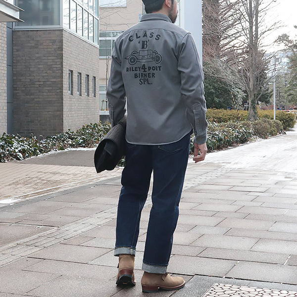 GEMSA WORK SHIRT / 1947 Birner RILEY 4 PORT SPECIAL / ORIGINAL