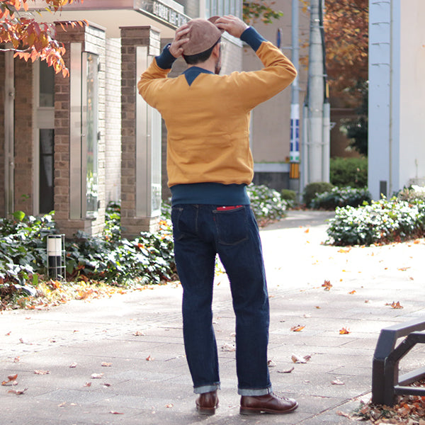 DEVIL DOG / DOUBLE V SWEAT SHIRT / MEDIUM WEIGHT FLEECE