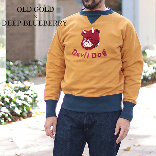 DEVIL DOG / DOUBLE V SWEAT SHIRT / MEDIUM WEIGHT FLEECE