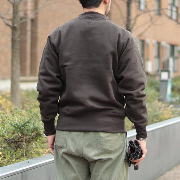 ATHLETIC SWEAT SHIRT / SPECIAL HEAVY WEIGHT FLEECE / JET BLACK