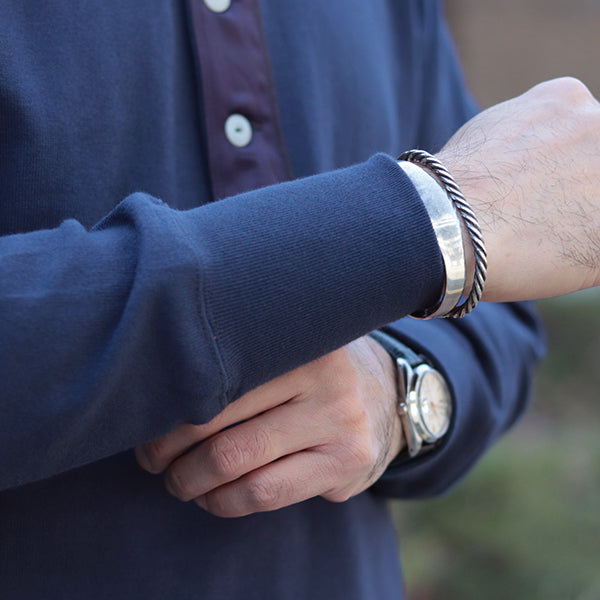 HENLEY NECKED LONG SLEEVE SHIRT