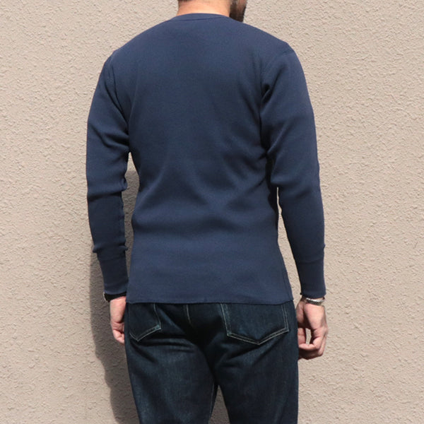 CREW NECKED THERMAL L/S SHIRT / U.S.N. NAVAL SHIPYARD / DRY NAVY