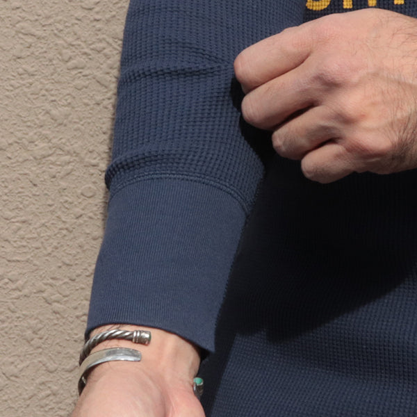 CREW NECKED THERMAL L/S SHIRT / U.S.N. NAVAL SHIPYARD / DRY NAVY