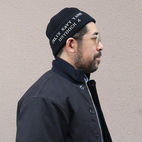 U.S. NAVY WATCH CAP / CUSTOM MODEL / NAVY