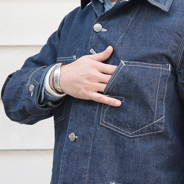 PRE-ORDER 2026 / Lot 100 DENIM JACKET / THE IRONALL FACTORIES CO. / 10oz INDIGO DENIM
