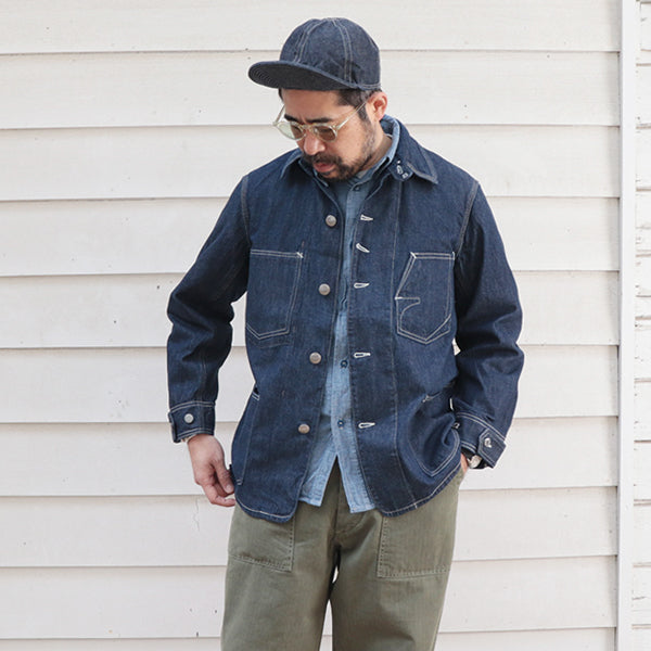 PRE-ORDER 2026 / Lot 100 DENIM JACKET / THE IRONALL FACTORIES CO. / 10oz INDIGO DENIM