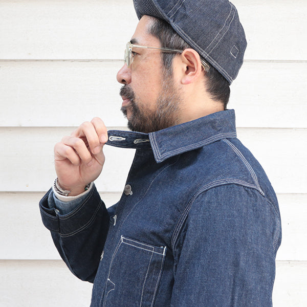 PRE-ORDER 2026 / Lot 100 DENIM JACKET / THE IRONALL FACTORIES CO. / 10oz INDIGO DENIM