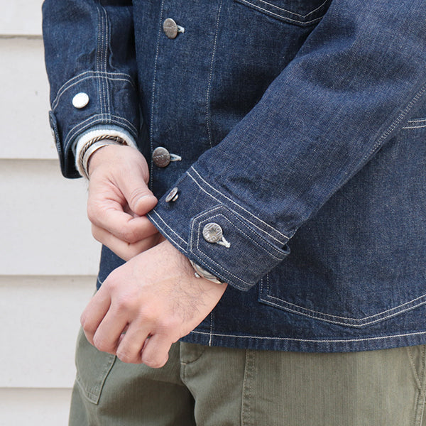 PRE-ORDER 2026 / Lot 100 DENIM JACKET / THE IRONALL FACTORIES CO. / 10oz INDIGO DENIM