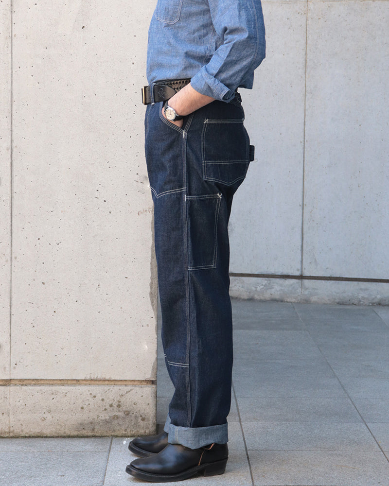 Lot 102 DENIM OVERALLS / THE IRONALL FACTORIES CO. / 10oz INDIGO DENIM