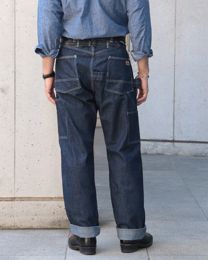 Lot 102 DENIM OVERALLS / THE IRONALL FACTORIES CO. / 10oz INDIGO DENIM