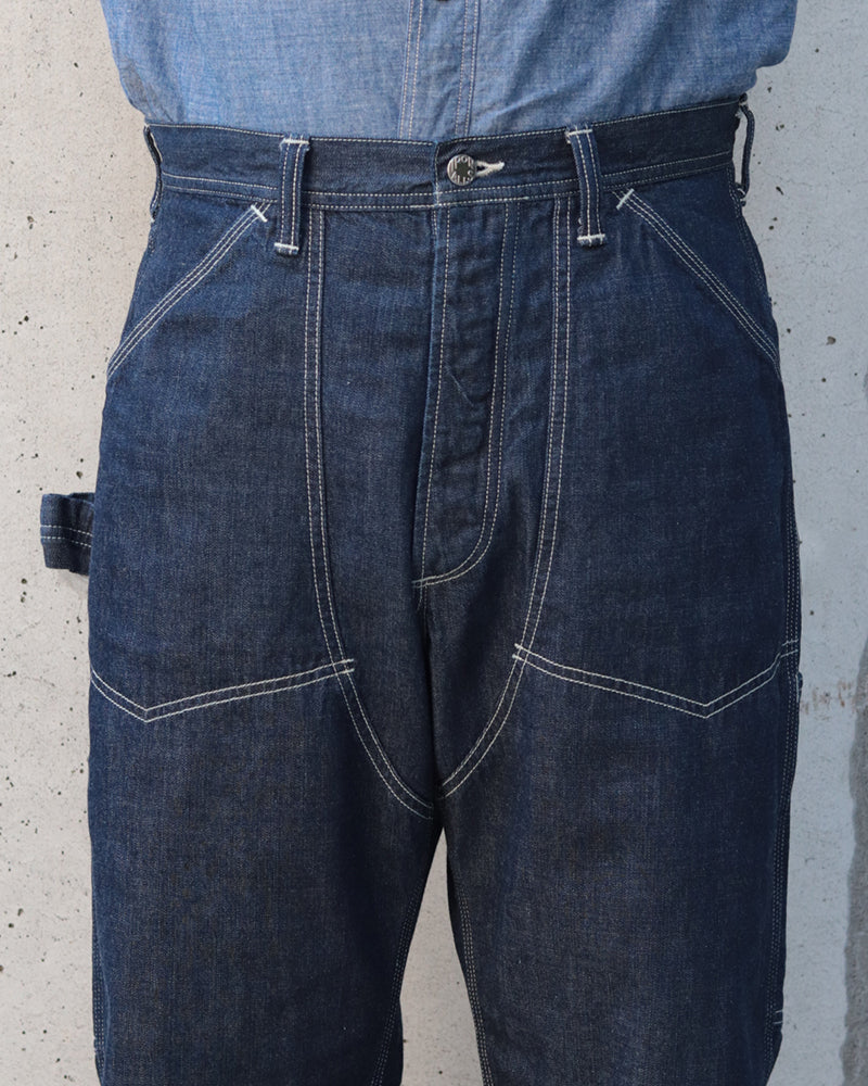 Lot 102 DENIM OVERALLS / THE IRONALL FACTORIES CO. / 10oz INDIGO DENIM