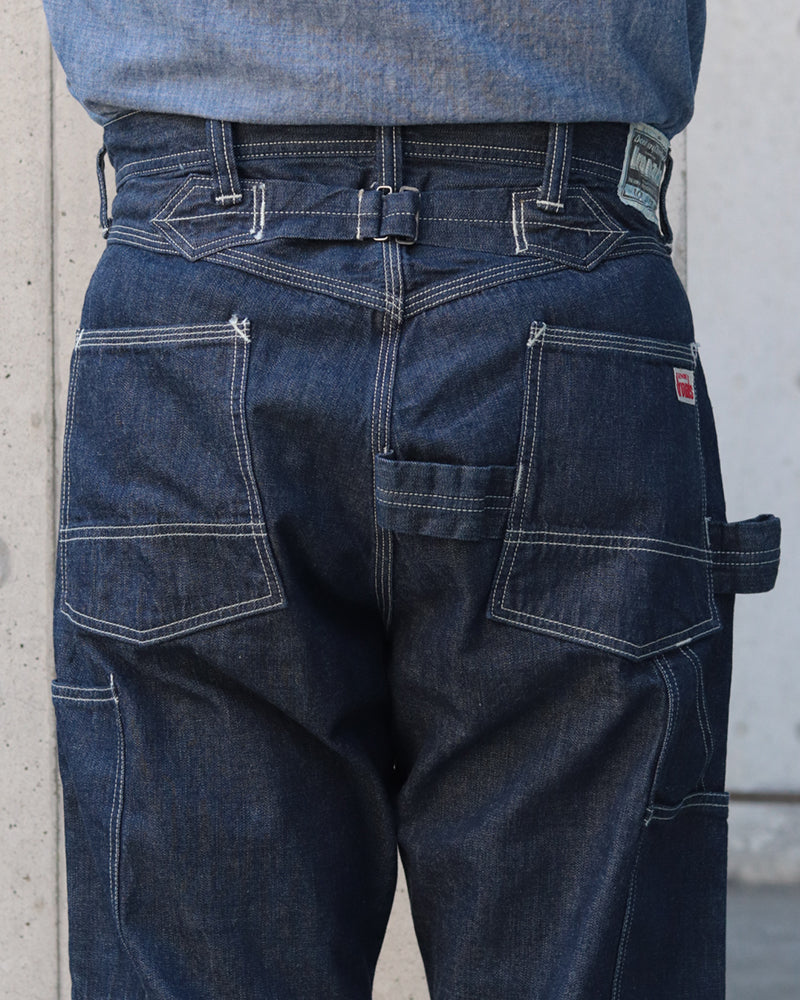Lot 102 DENIM OVERALLS / THE IRONALL FACTORIES CO. / 10oz INDIGO DENIM