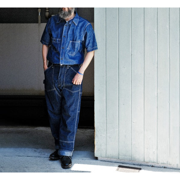 PRE-ORDER 2026 / Lot 102 DENIM OVERALLS / THE IRONALL FACTORIES CO. / 10oz INDIGO DENIM