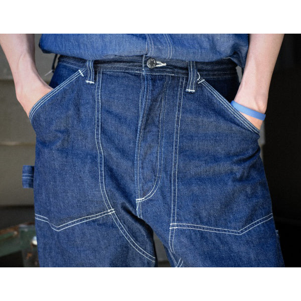 PRE-ORDER 2026 / Lot 102 DENIM OVERALLS / THE IRONALL FACTORIES CO. / 10oz INDIGO DENIM