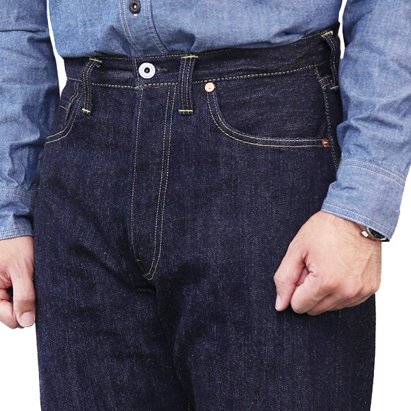 1944-45 WWII MODEL 5 POCKET JEANS / Lot S601 XX Length 32″ / ONE WASH MODEL