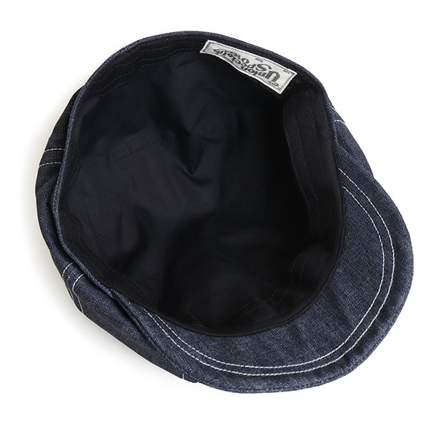 JAM BUSTER 8 PANELS CAP / 1910s - 1920s STYLE CAP / 11oz INDIGO DENIM