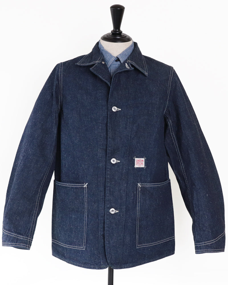 STEELBACKERS WORK COAT / 1940s WWII STYLE WORK CLOTHING / ORIGINAL