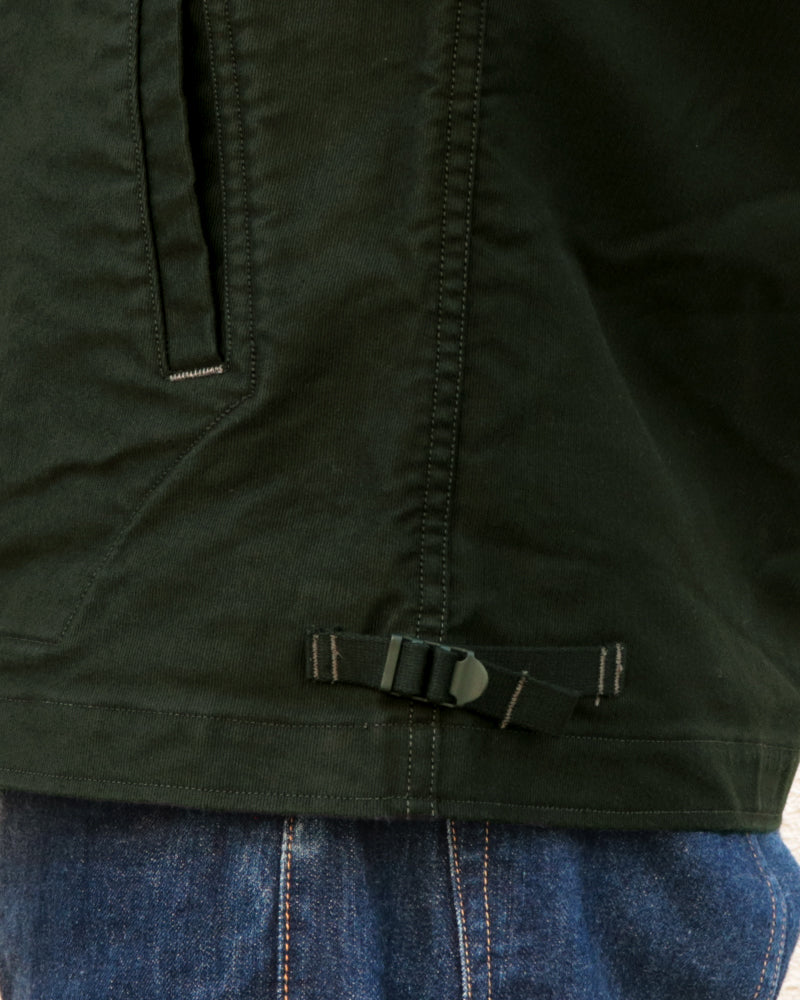 DECK WORKER JACKET / ORIGINAL HIGH DENSITY JUNGLE CLOTH / JET BLACK