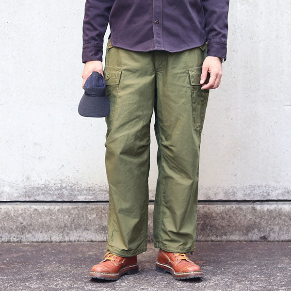 JUNGLE FATIGUES / SULFIDE DYED MILITARY BACK SATIN / KHAKI