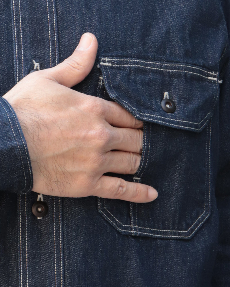 BIRNER MECHANIC SHIRT / VINTAGE STYLE 8.5oz INDIGO DENIM