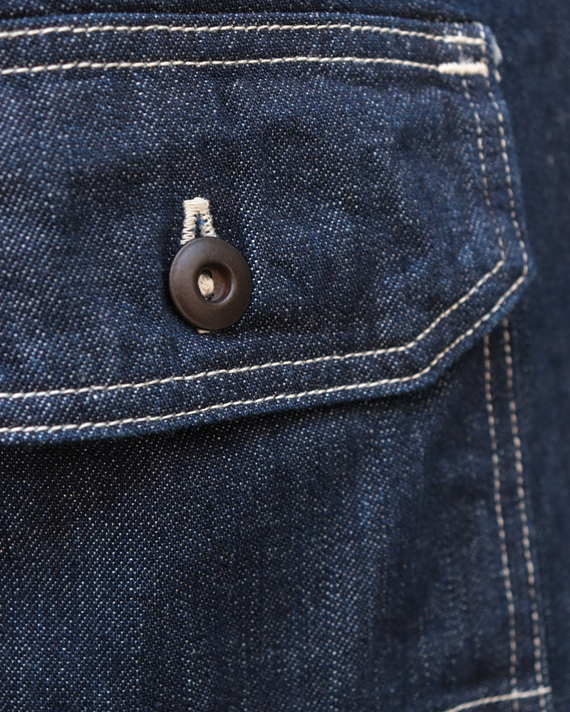 BIRNER MECHANIC SHIRT / VINTAGE STYLE 8.5oz INDIGO DENIM