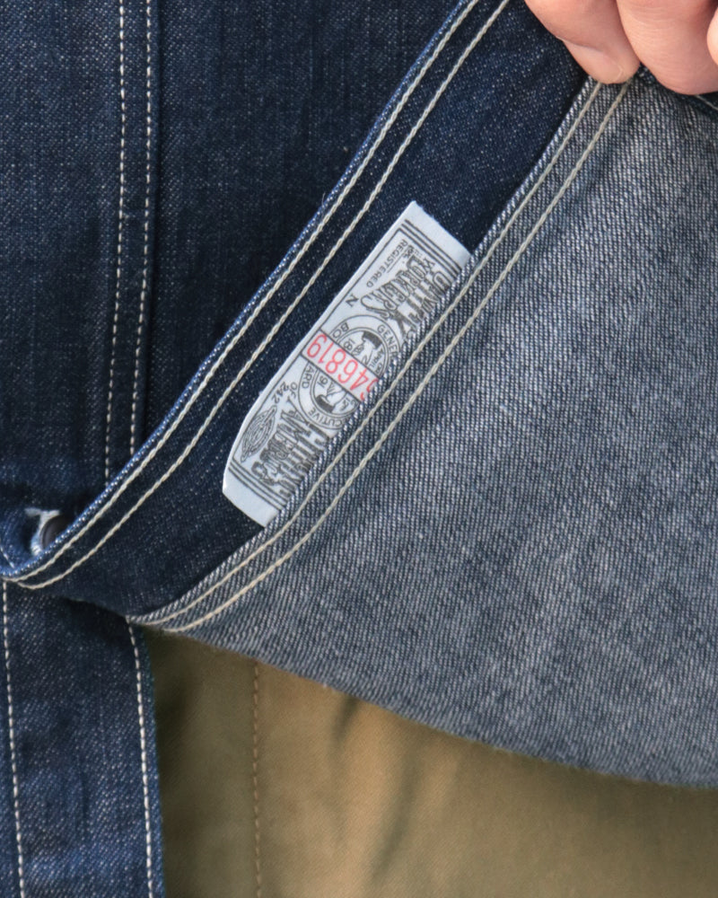BIRNER MECHANIC SHIRT / VINTAGE STYLE 8.5oz INDIGO DENIM