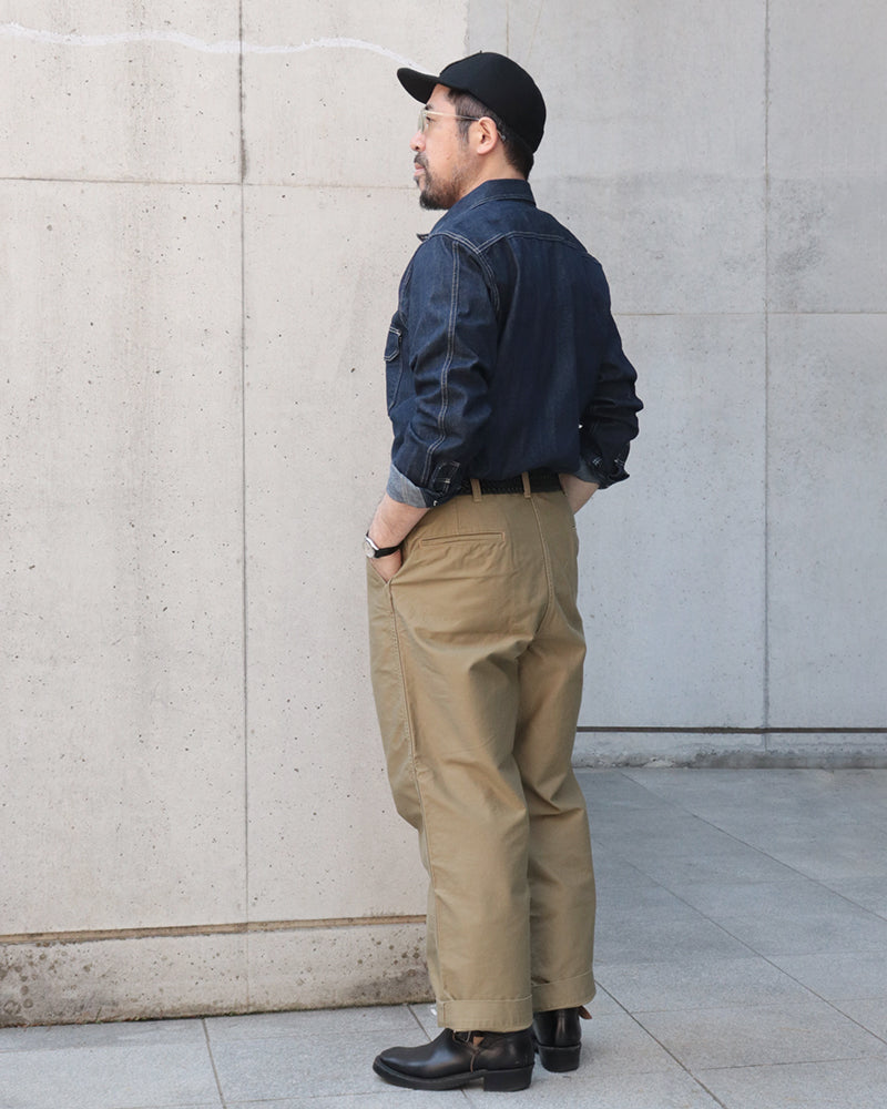 BIRNER MECHANIC SHIRT / VINTAGE STYLE 8.5oz INDIGO DENIM