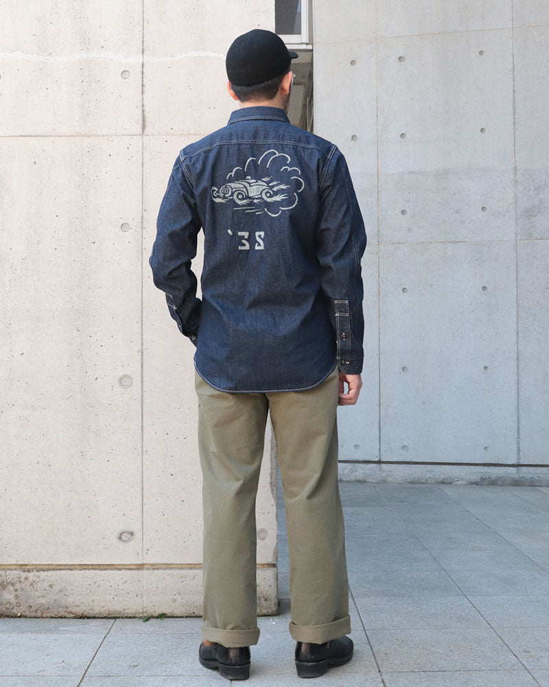 BIRNER MECHANIC SHIRT / HOTRODDER CUSTOM / V8 ROADSTER / CUSTOM MODEL