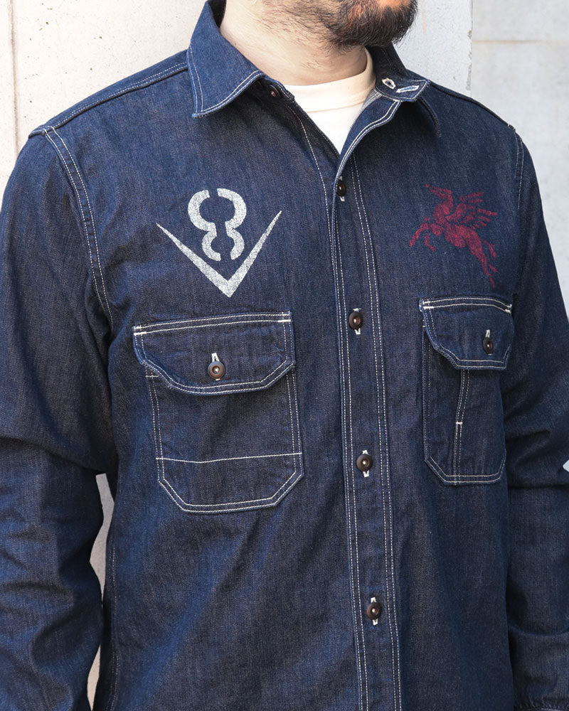 BIRNER MECHANIC SHIRT / HOTRODDER CUSTOM / V8 ROADSTER / CUSTOM MODEL