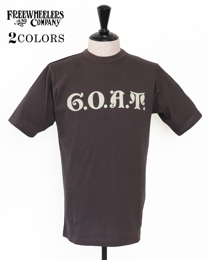 T-SHIRT G.O.A.T. / VINTAGE STYLE LIGHT WEIGHT JERSEY