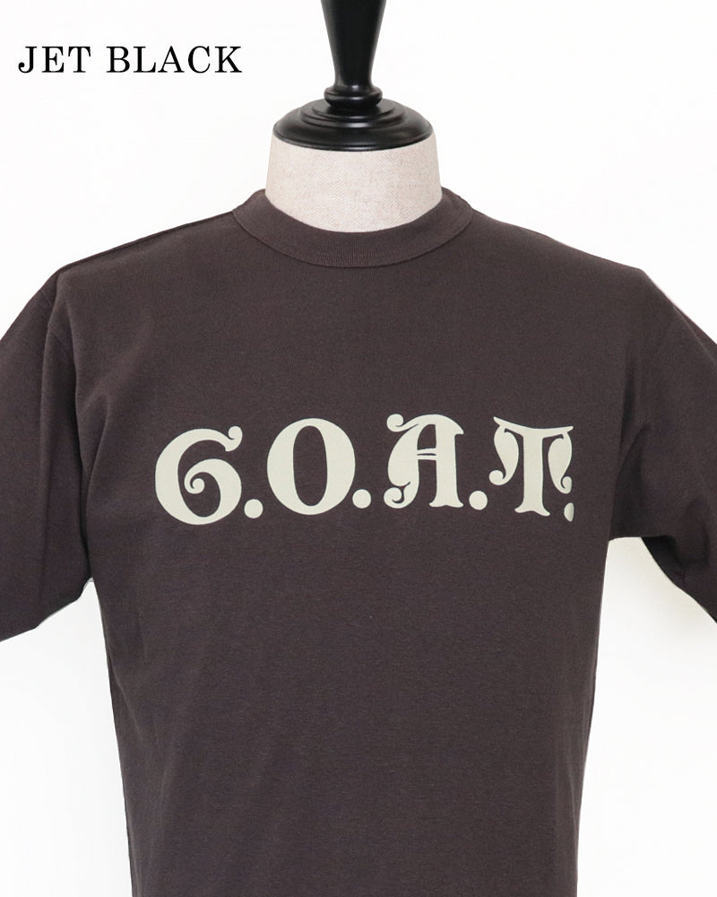 T-SHIRT G.O.A.T. / VINTAGE STYLE LIGHT WEIGHT JERSEY