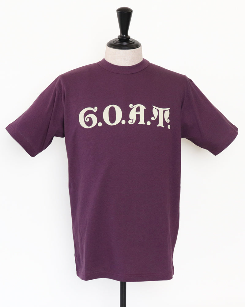 T-SHIRT G.O.A.T. / VINTAGE STYLE LIGHT WEIGHT JERSEY