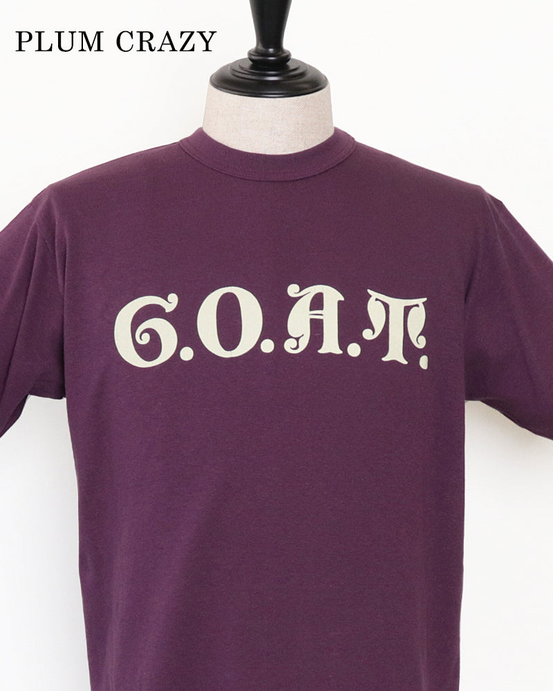 T-SHIRT G.O.A.T. / VINTAGE STYLE LIGHT WEIGHT JERSEY