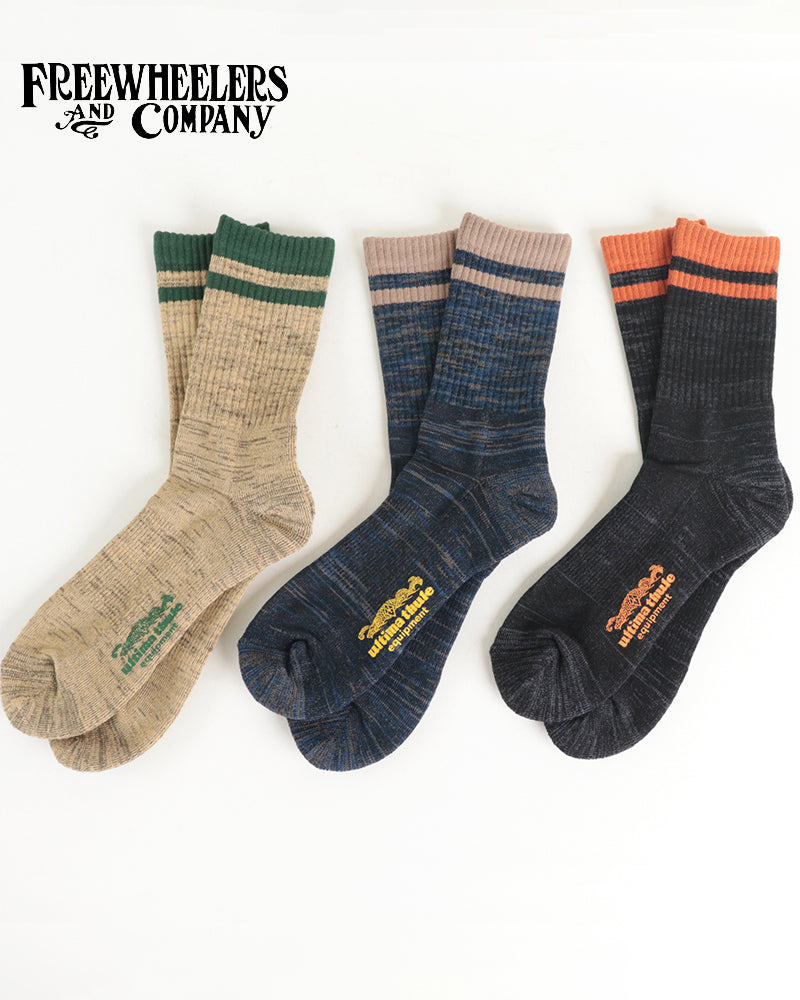 BARLOW SOCKS / 8 INCH LENGTH OUTDOOR SOCKS / 3 COLORS